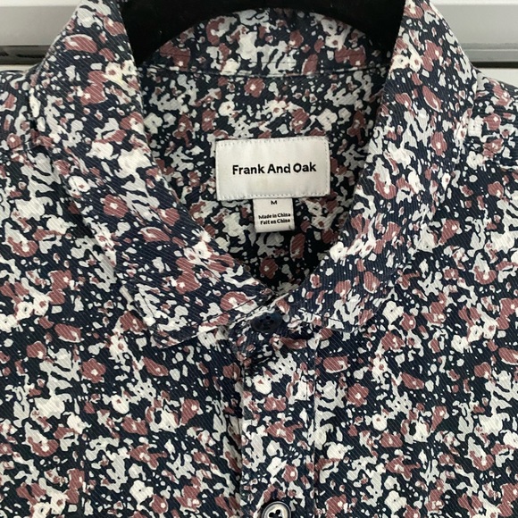 Frank & Oak Mens Shirt - Picture 2 of 3